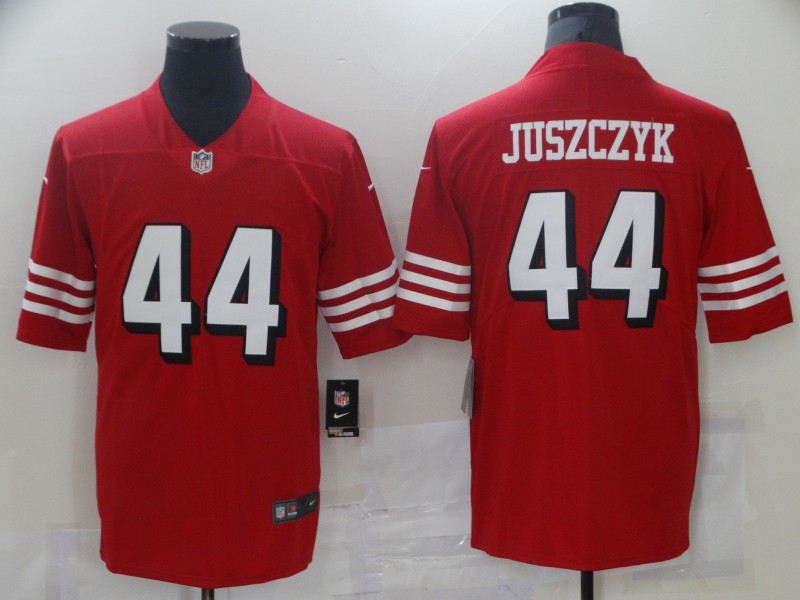 Men's San Francisco 49ers #44 Kyle Juszczyk Red New Vapor Untouchable Limited Stitched NFL Jersey